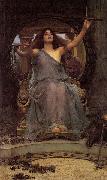 John William Waterhouse Circe Offering the Cup to Odysseus painting